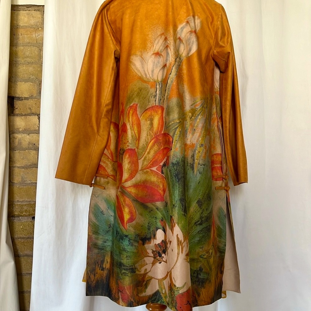 Rare Soft Surroundings Hand Painted Jacket